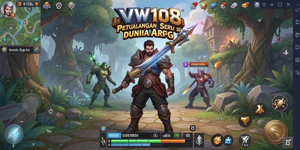 Tampilan menakjubkan dari gameplay ARPG VW108.